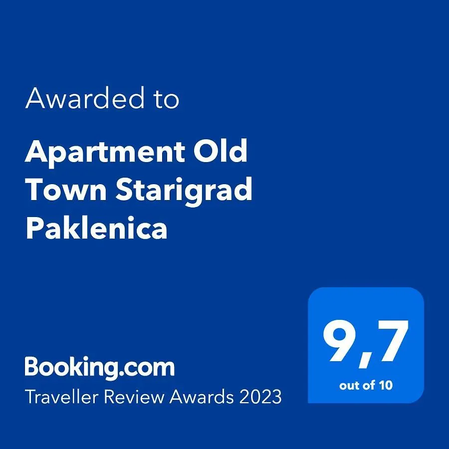 Old Town Paklenica Apartment Starigrad Paklenica